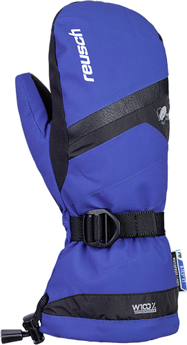 Reusch Kito R-TEX® XT Junior Mitten 4961525 4455 black blue front